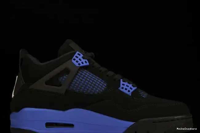 MaikeSneakers Royal Black CT8527-018 Jordan Game Retro 4 0324